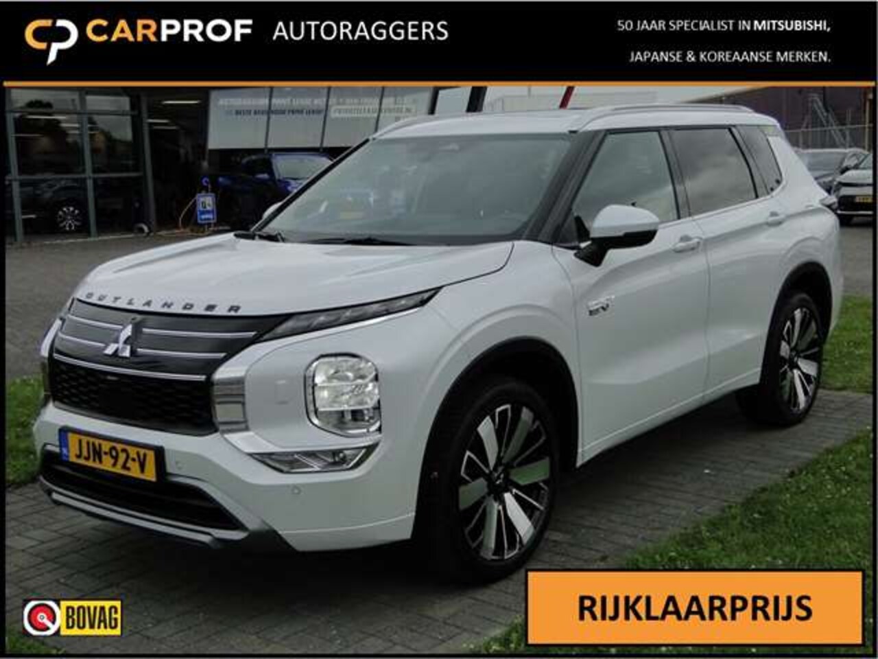 Mitsubishi Outlander - 2.4 Phev Instyle Leer Schuifdak Led El.klep - AutoWereld.nl