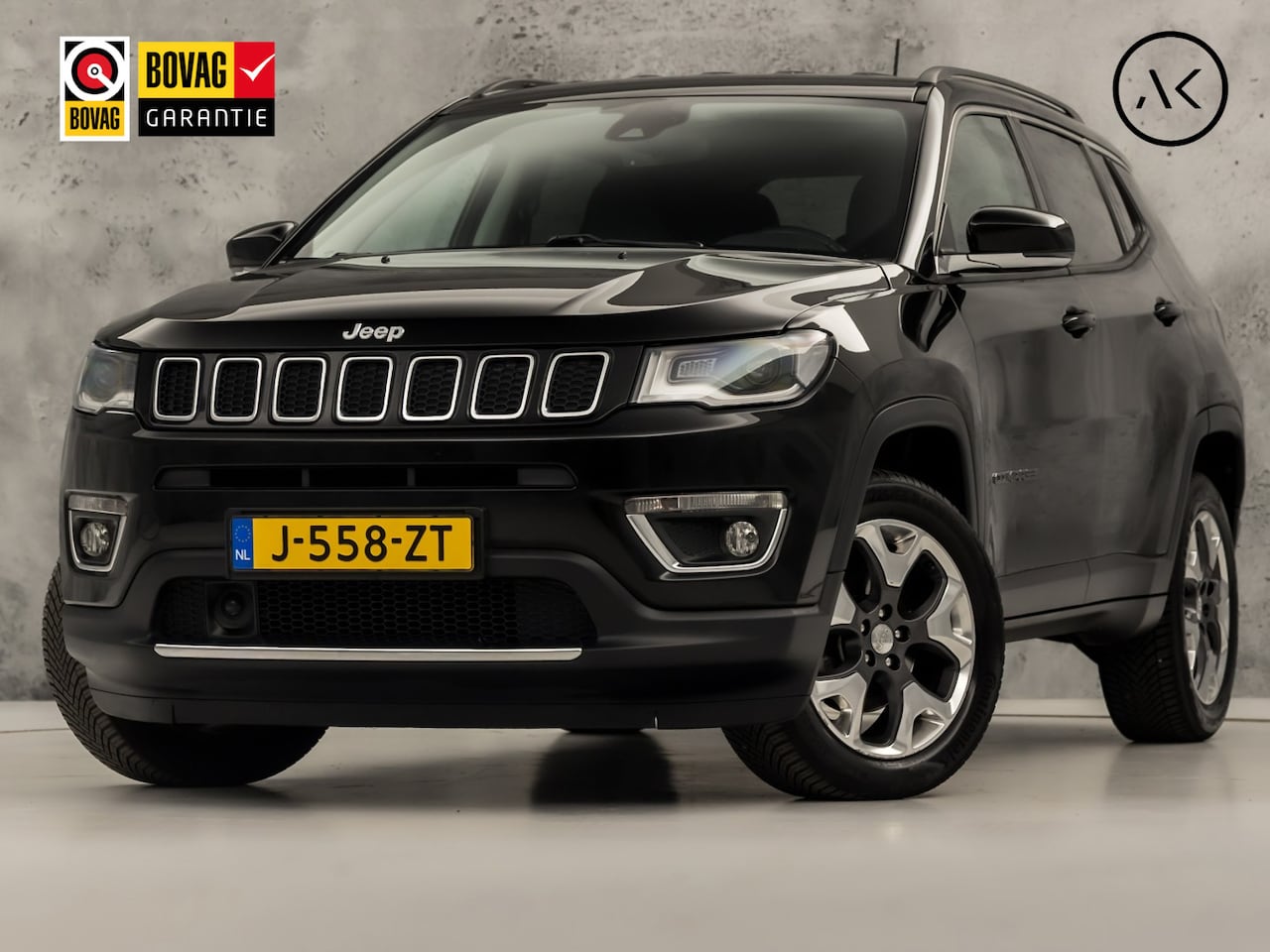 Jeep Compass - 1.4 MultiAir Limited Sport 4x4 170Pk Automaat (APPLE CARPLAY, NAVIGATIE, CLIMATE, GETINT G - AutoWereld.nl