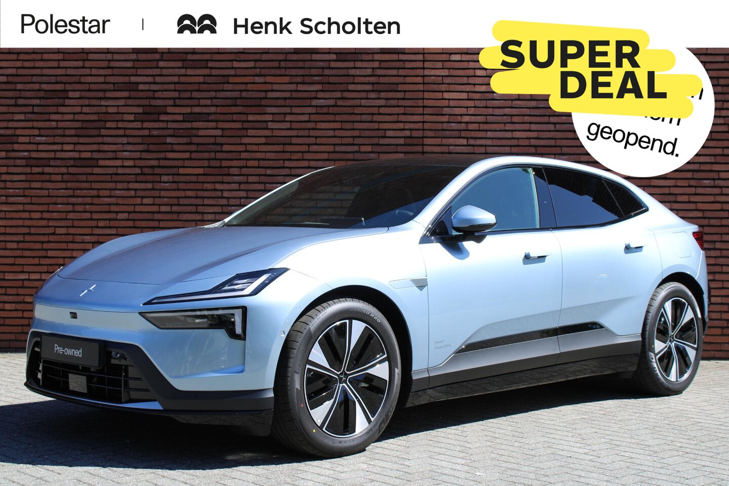 Polestar 4 - Long Range Single motor Prime 100 kWh Adaptieve Cruise Control | Pilot Assist | Harman/Kar - AutoWereld.nl