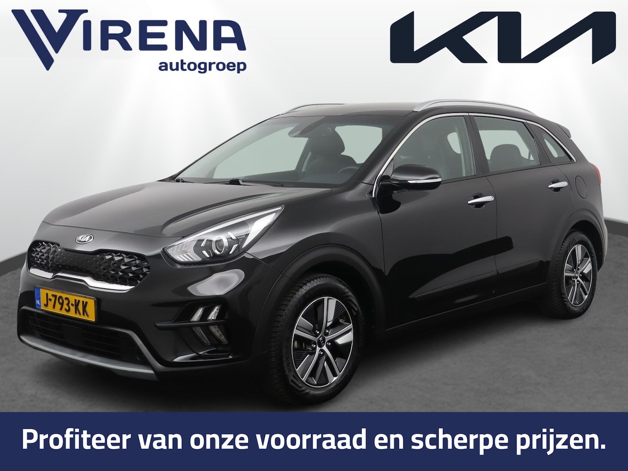 Kia Niro - 1.6 GDi Hybrid DynamicLine - All Season Banden - Achteruitrijcamera - Climate Control - Na - AutoWereld.nl