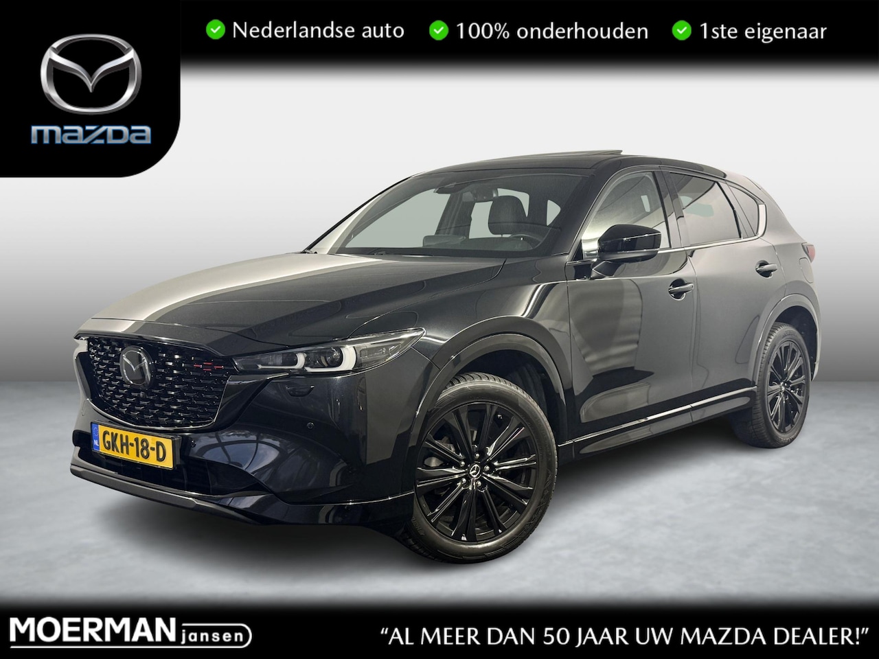 Mazda CX-5 - 2.0 e-SkyActiv-G M Hybrid 165 Homura / NL auto / Schuifdak / Automaat / Trekhaak / Winters - AutoWereld.nl