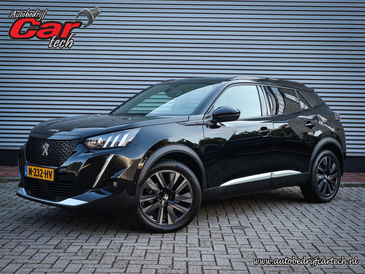 Peugeot e-2008 - EV GT Pack 50 kWh Clima | Navi | Leer | Stoelverwarming | Pdc | Camera | - AutoWereld.nl