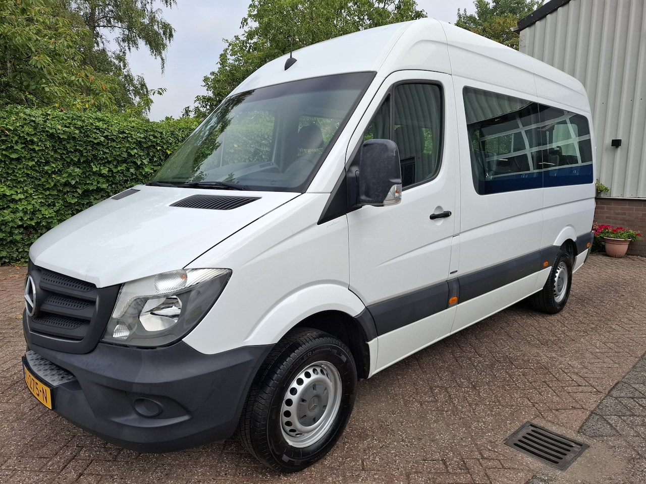 Mercedes-Benz Sprinter - 314 2.2 CDI 27750.- INCL BTW 9-PERS. ROLSTOELBUS LIFT 143PK - AutoWereld.nl