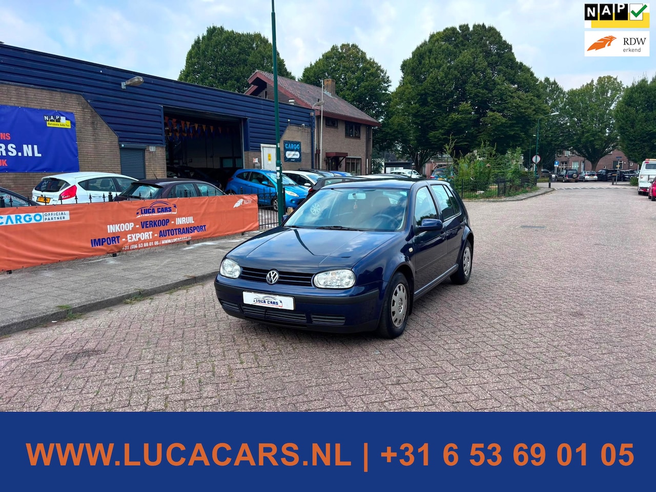 Volkswagen Golf - 1.6 Trendline Aut Airco NIEUWE APK! - AutoWereld.nl