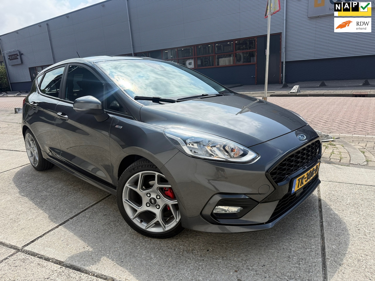 Ford Fiesta - 1.0 EcoBoost ST-Line CLIMA APK Volledig onderhouden Cruise Control - AutoWereld.nl