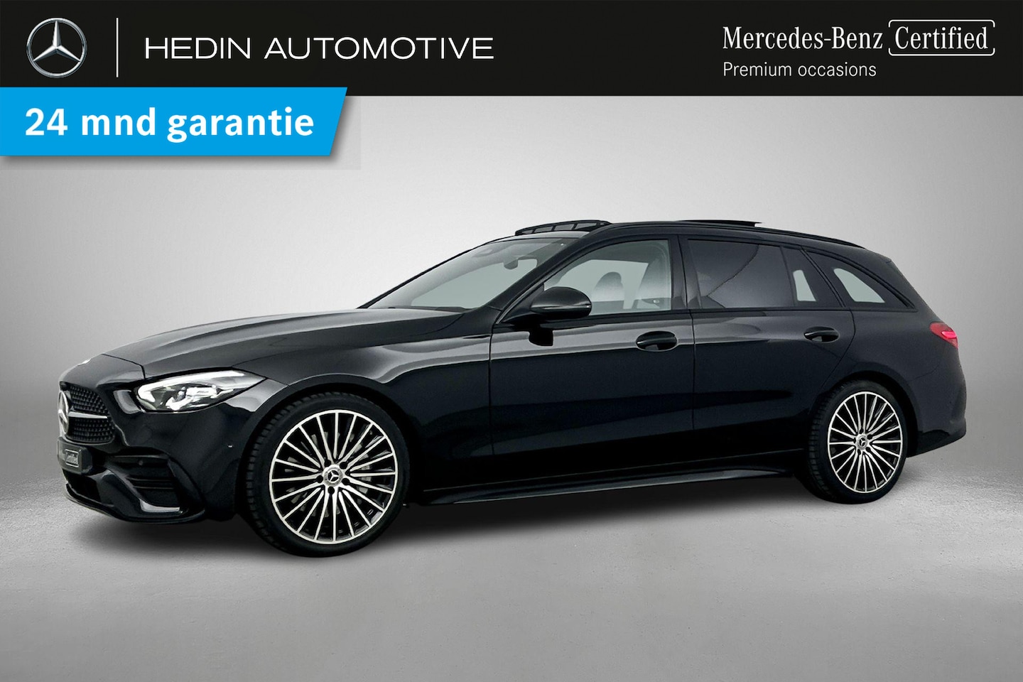 Mercedes-Benz C-klasse Estate - C 180 Automaat AMG Line | Advantage Pakket | Nightpakket | Trekhaak | Panoramadak | Parktr - AutoWereld.nl