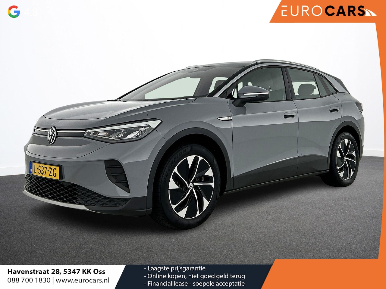 Volkswagen ID.4 - Life 77 kWh Style Pack Navigatie Apple Carplay/Android Auto Adaptive Cruise Control Parkee - AutoWereld.nl