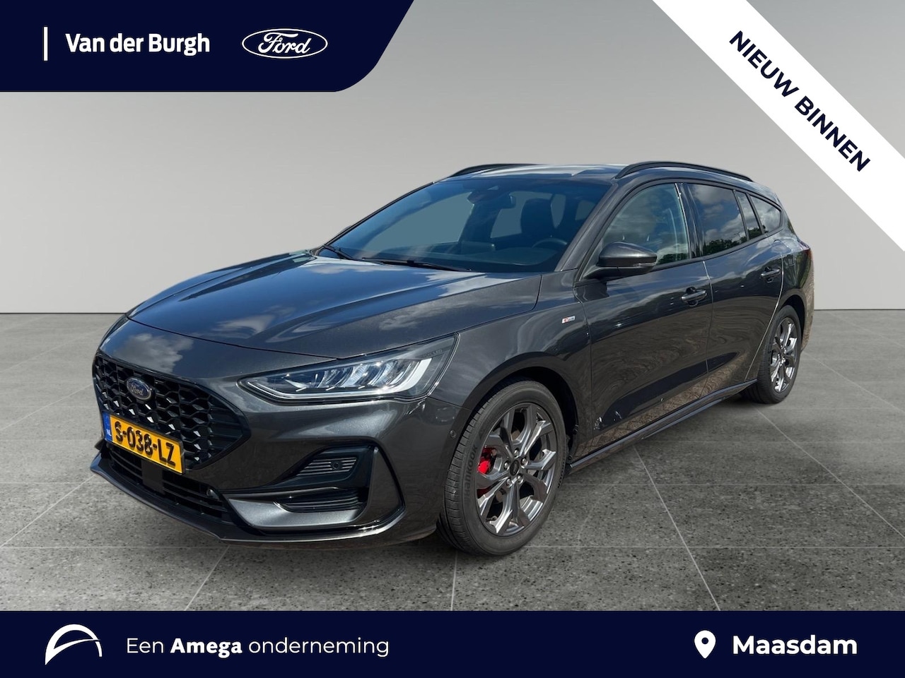 Ford Focus Wagon - 1.0 EcoBoost Hybrid ST Line Style Winterpakket | achteruitrijcamera - AutoWereld.nl