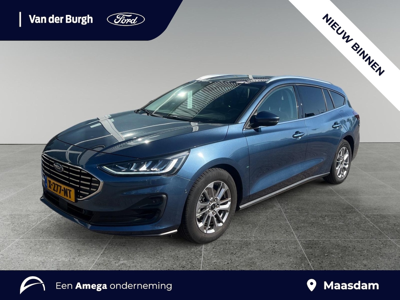 Ford Focus Wagon - 1.0 EcoBoost Hybrid Titanium Winterpakket | Achteruitrijcamera - AutoWereld.nl