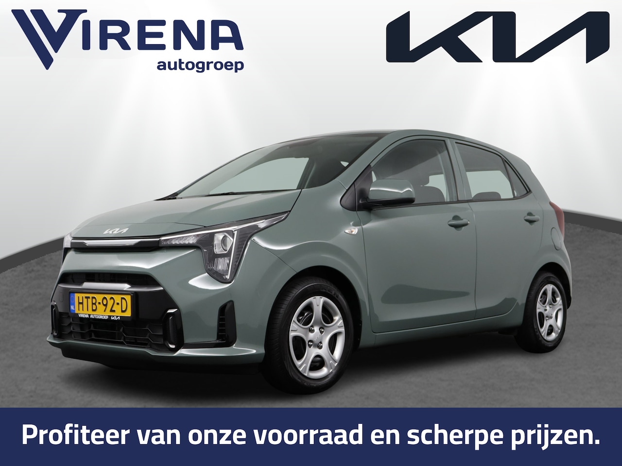 Kia Picanto - 1.0 DPI DynamicLine - Automaat - Cruise Control - Navigatie - Airco - Achteruitrijcamera - - AutoWereld.nl