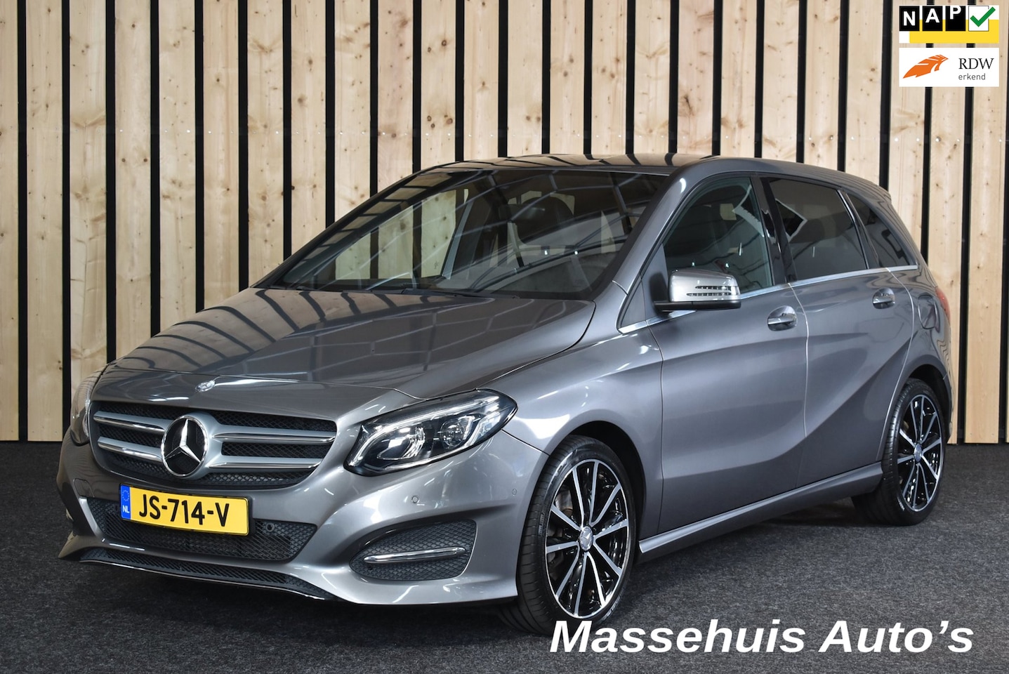 Mercedes-Benz B-klasse - 180 Ambition 110dkm LED Navi Cruise Clima 18" PDC V+A Nwe APK - AutoWereld.nl