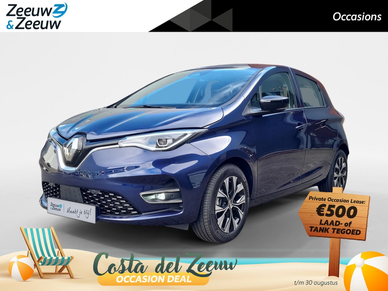 Renault Zoe - R135 Evolution 52 kWh | Koopaccu | SoH 97,7& | Navigatie | LMV | Apple Carplay & Android A - AutoWereld.nl