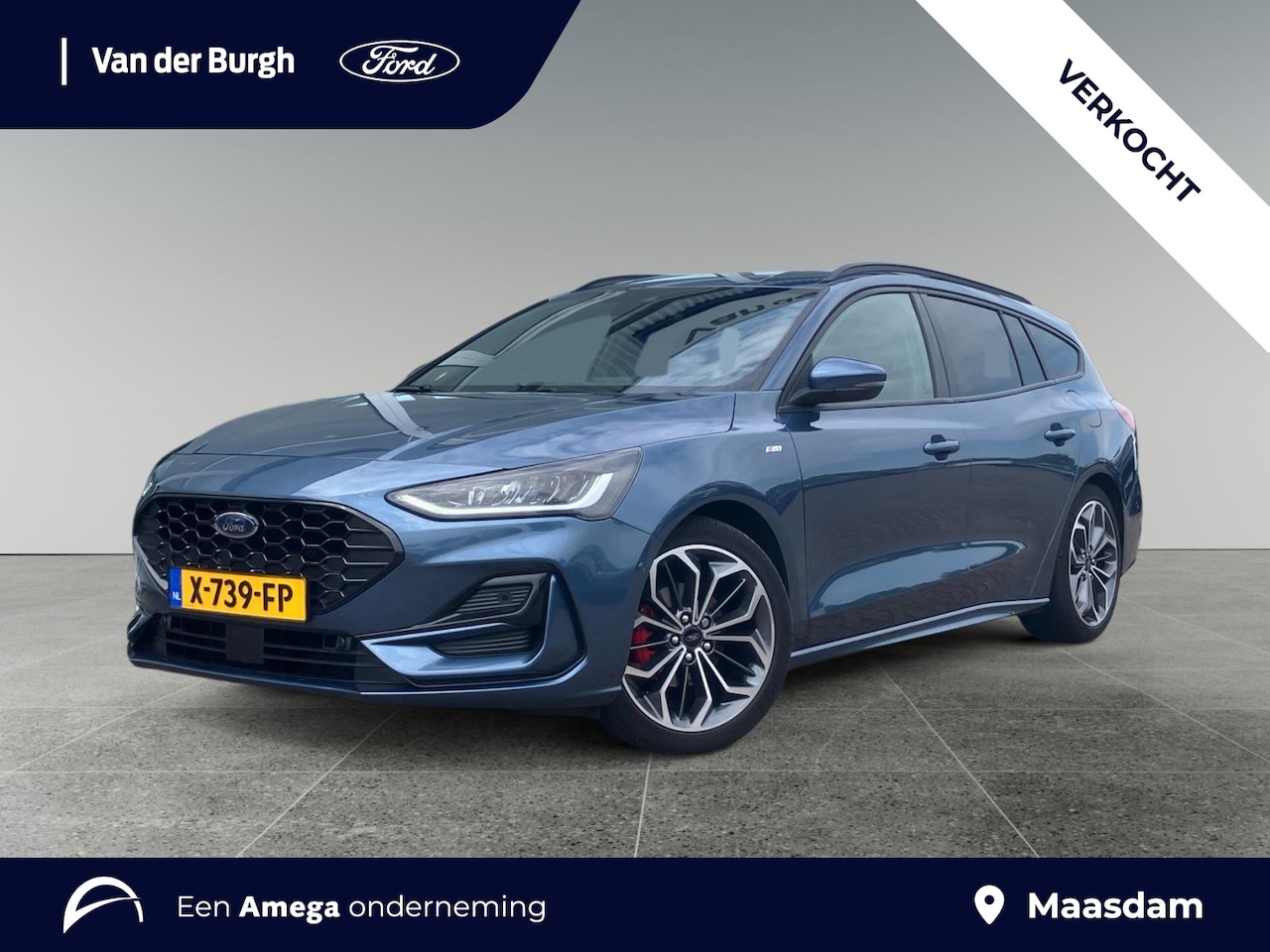 Ford Focus Wagon - 1.0 EcoBoost Hybrid ST Line X Wegklapbare trekhaak - WinterPack - 18" velgen - Driver Assi - AutoWereld.nl