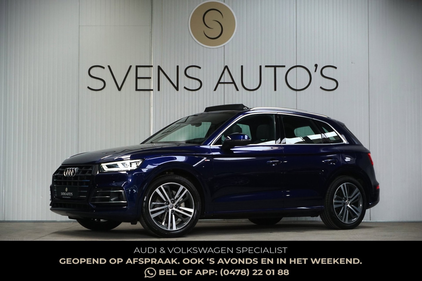 Audi Q5 - 55 TFSIe Quattro S-Line Panodak|RS-Stoelen|B&O|Virtual|Luchtvering - AutoWereld.nl