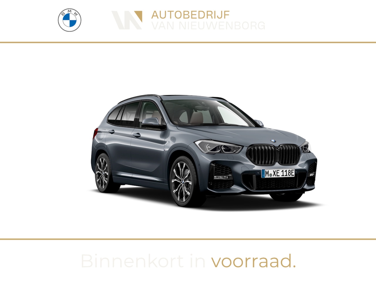 BMW X1 - xDrive25e M-Sport High Executive | Panoramadak | Lederen Sportstoelen met Memory | Head-Up - AutoWereld.nl