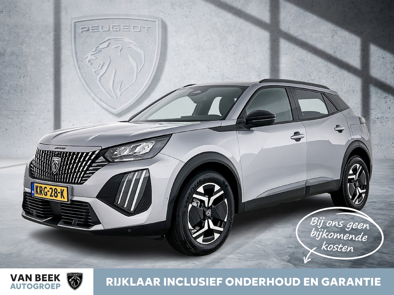 Peugeot 2008 - 100 PK Allure | Keyless entry | Parkeersensoren voor + achter | Camera achter | Rijklaar | - AutoWereld.nl