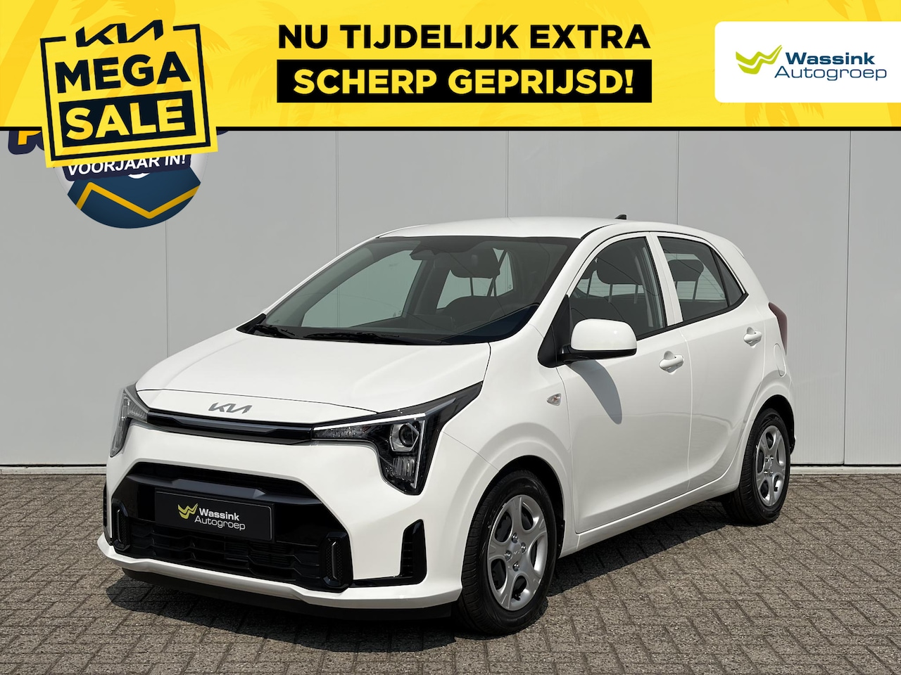 Kia Picanto - 1.0 GDi DynamicLine | Navigatie | Camera | CarPlay | Parkeersensoren | Airco | - AutoWereld.nl