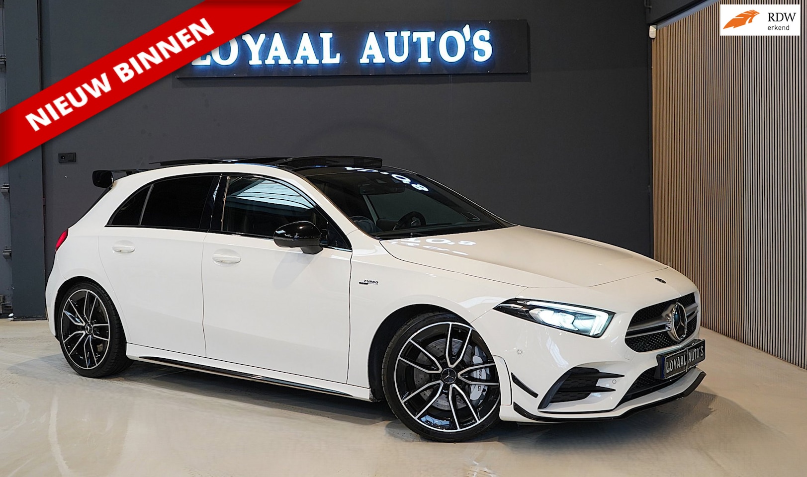 Mercedes-Benz A-klasse - AMG 35 4MATIC Edition 1 | AERO PAKKET | PANO | STOELVERW. | 360 CAMERA | MEMORY | APK. - AutoWereld.nl