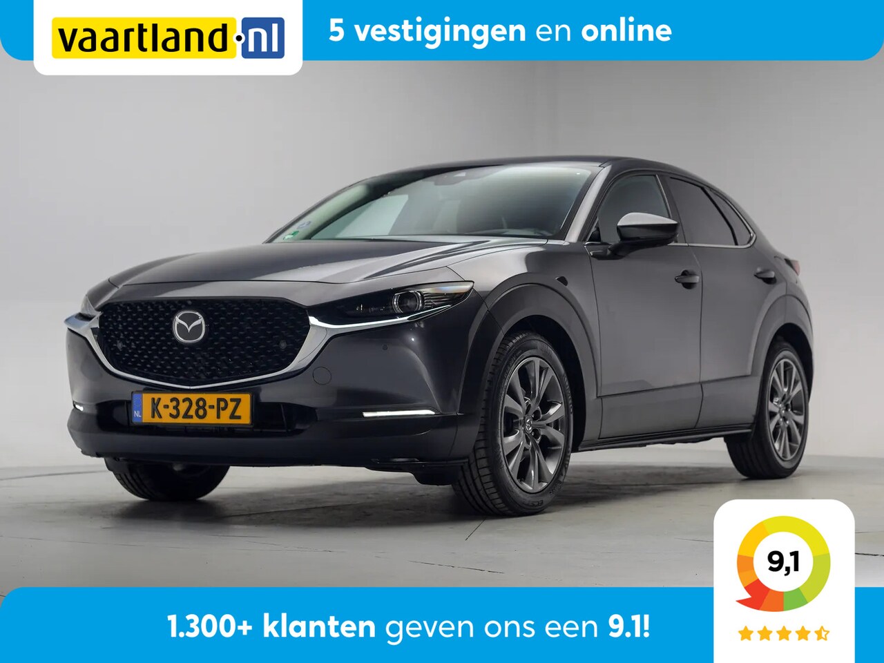 Mazda CX-30 - 2.0 e-SkyActiv-X M Hybrid Luxury Aut. [ Adapt.cruise Leder 360°Camera ] - AutoWereld.nl