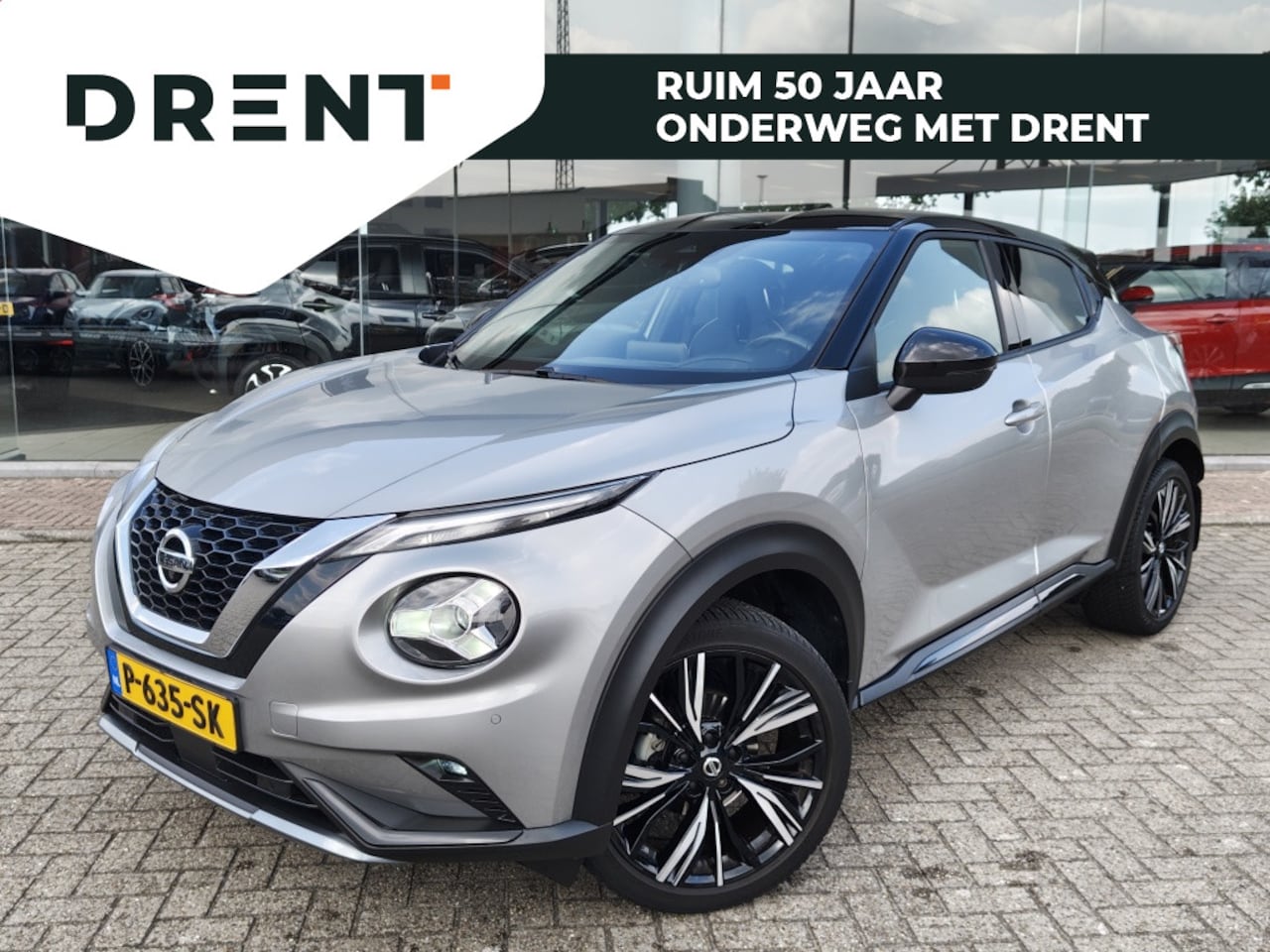 Nissan Juke - 1.0 DIG-T N-Design | BOSE | Navi | Leder | 360 Camera | Sensoren v/a - AutoWereld.nl