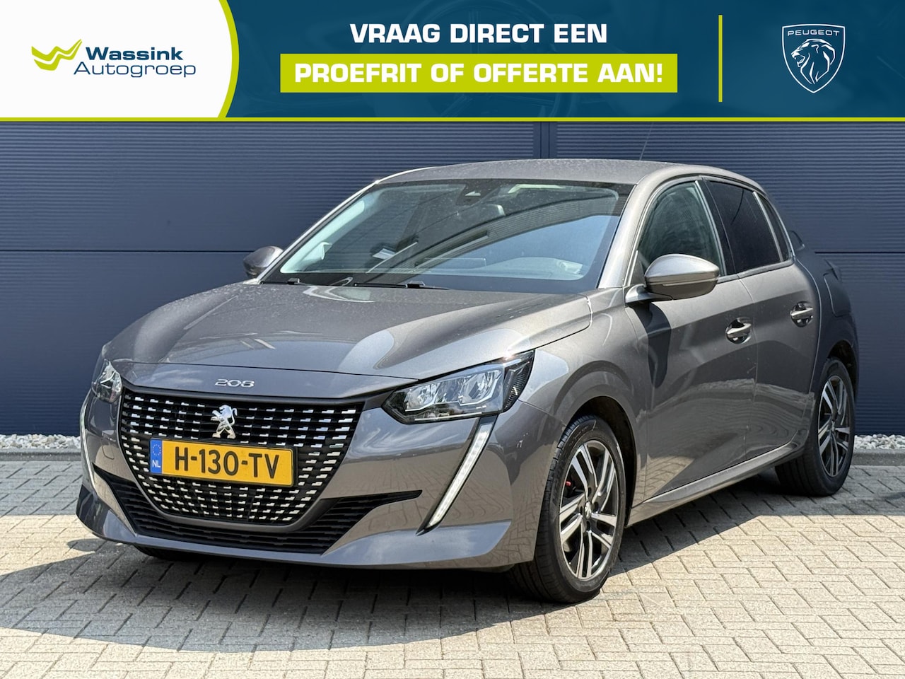 Peugeot 208 - 1.2 PureTech Blue Lease Allure | Navigatie | Climate Control | Draadloze telefoonlader | A - AutoWereld.nl