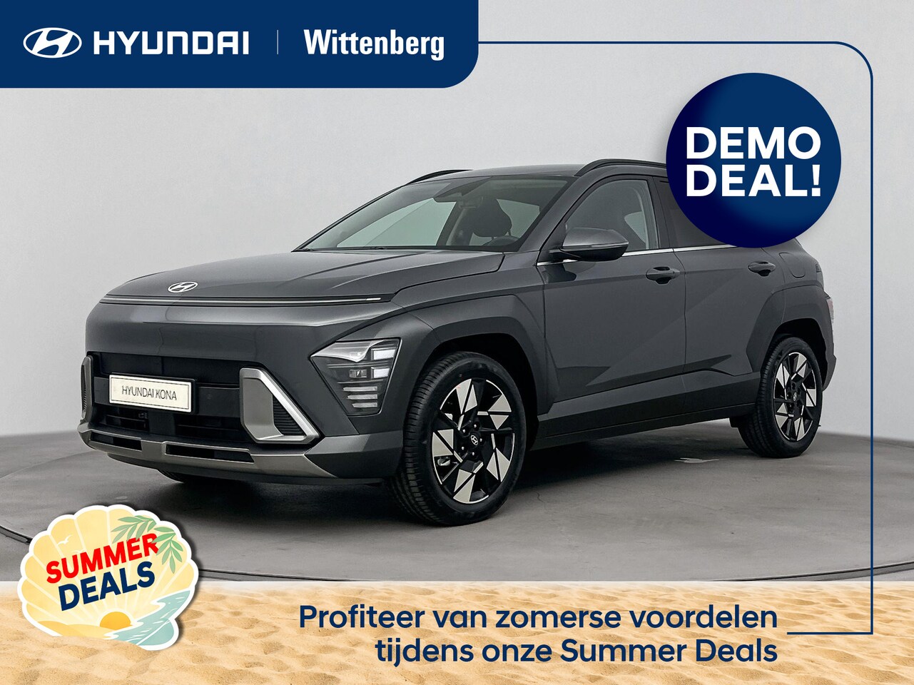 Hyundai Kona - 1.6 GDI HEV Comfort Plus | 18inch Lichtmetalen velgen | Achterklep automatisch | Stoelen v - AutoWereld.nl