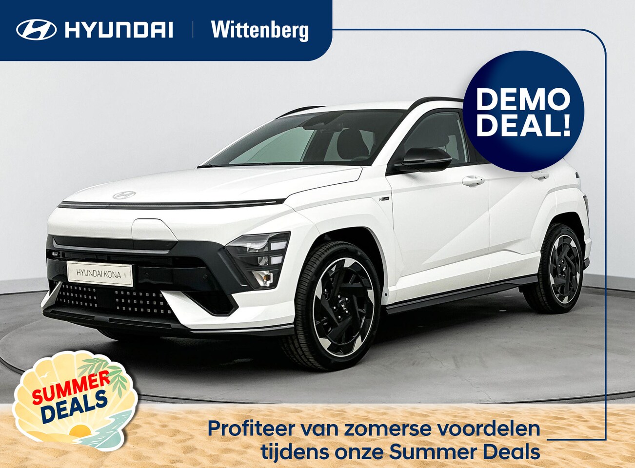 Hyundai Kona Electric - N Line Business 64.8 kWh | Warmtepomp | Stoel + stuurverwarming | 19" Lm-wielen | Bose aud - AutoWereld.nl