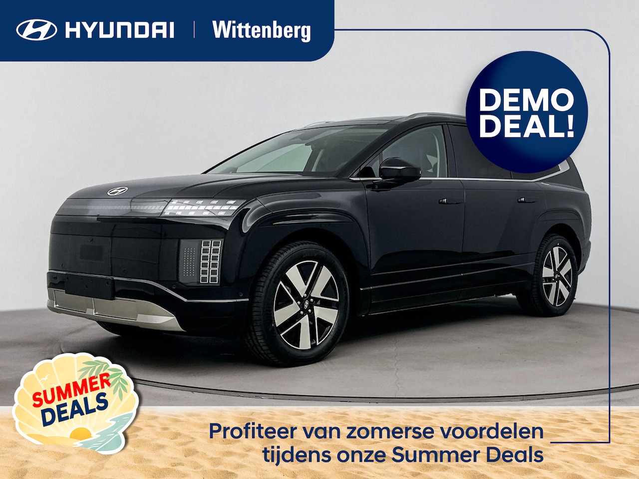 Hyundai IONIQ 9 - Connect+ AWD 7p. 110.3 kWh | Apple Carplay/Android Auto | Lichtmetalen velgen 20" | Naviga - AutoWereld.nl