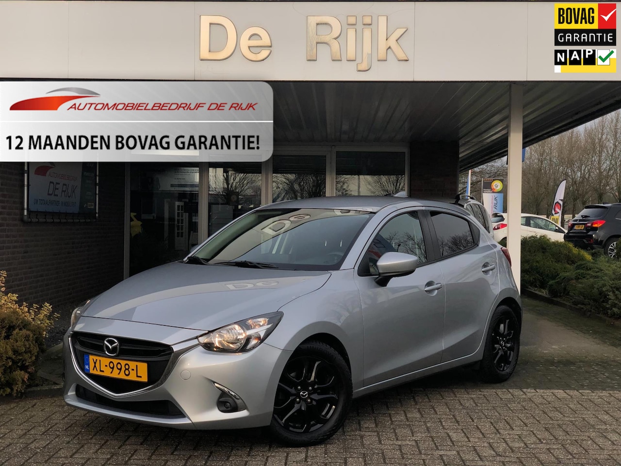 Mazda 2 - 1.5 Skyactiv-G Sport Selected | Navi, Camera, Cruise, Airco, DAB+ | Dealeronderhouden | - AutoWereld.nl