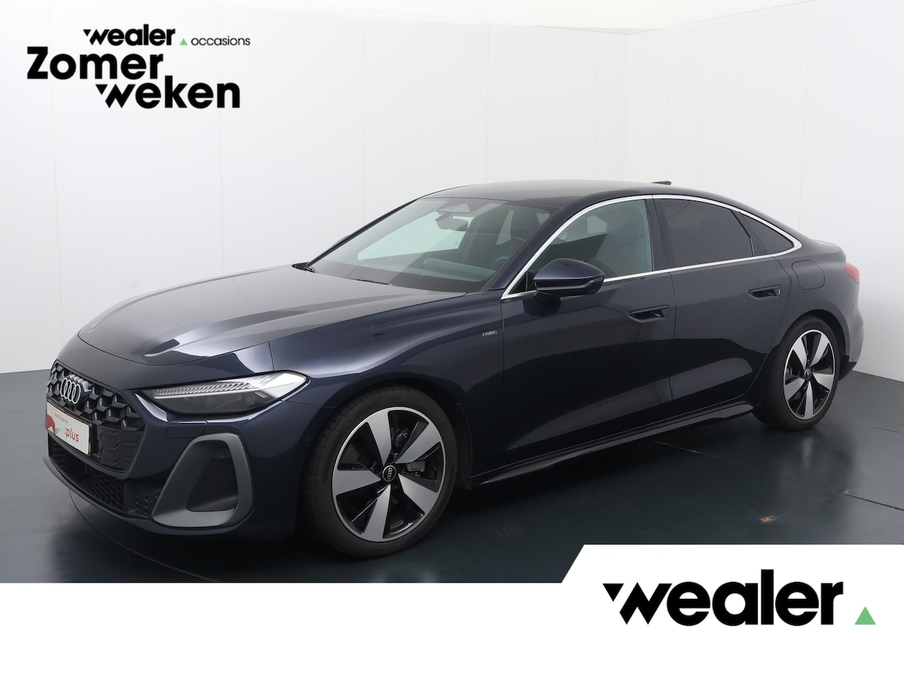 Audi A5 Limousine - 2.0 e-hybrid quattro S edition | 299 PK | Trekhaak | Matrix LED koplampen | Top view 360 | - AutoWereld.nl
