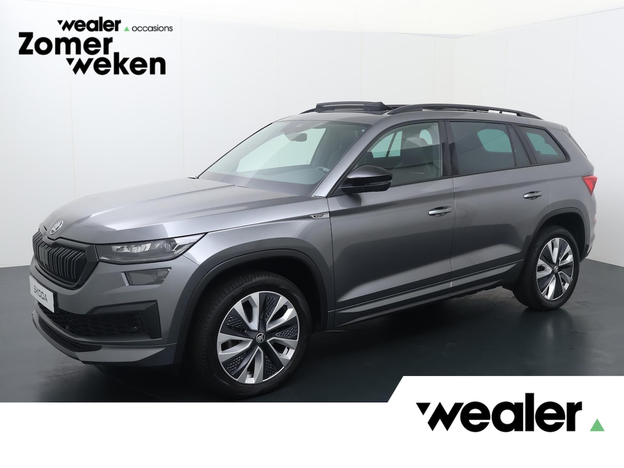 Skoda Kodiaq - 1.5 TSI Sportline Business 7p. | 150 PK | Automaat | Panoramadak | Matrix LED koplampen | - AutoWereld.nl