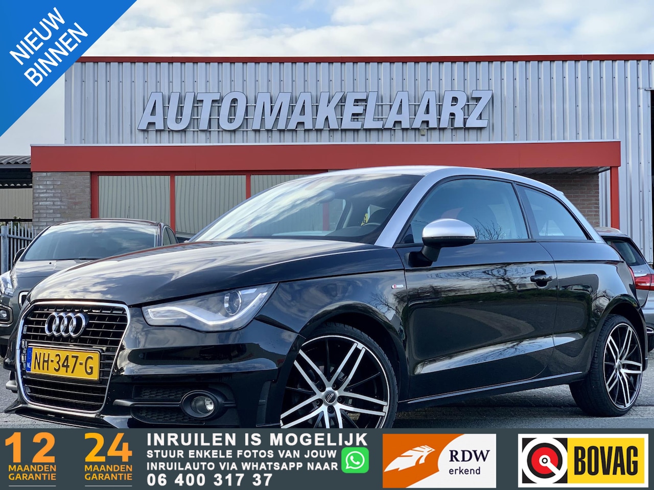 Audi A1 - 1.2 TFSI S-LINE LED LMV CLIMA - TWO TONE - AutoWereld.nl