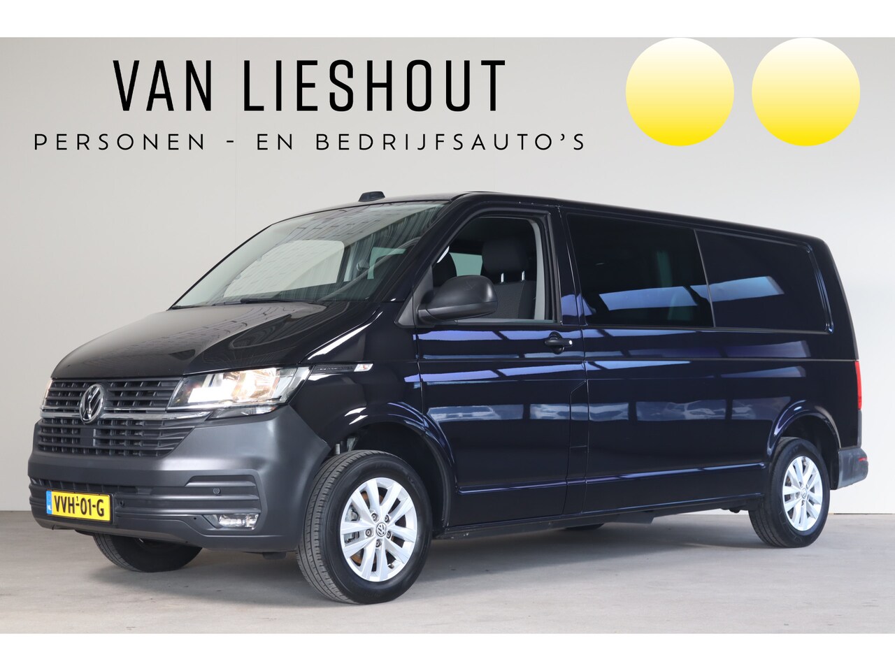 Volkswagen Transporter - 2.0 TDI L2H1 30 DC Highline BPM VRIJ!! Adop. cruise I Camera - AutoWereld.nl