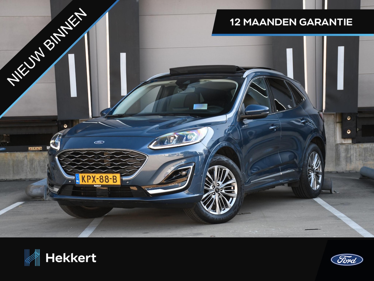 Ford Kuga - Vignale 2.5 PHEV 225pk Automaat PANO | LEDER | 18''LM | HEAD-UP | B&O | TREKHAAK | CAMERA - AutoWereld.nl