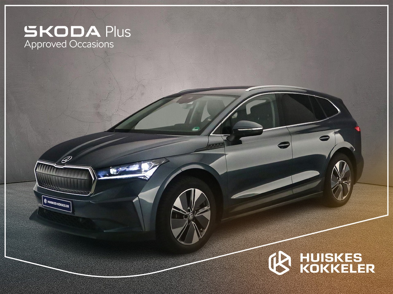 Skoda Enyaq iV - 60 180pk Automaat Trekhaak, Warmtepomp, Adaptive cruise control, Navigatie, Parkeersensor - AutoWereld.nl