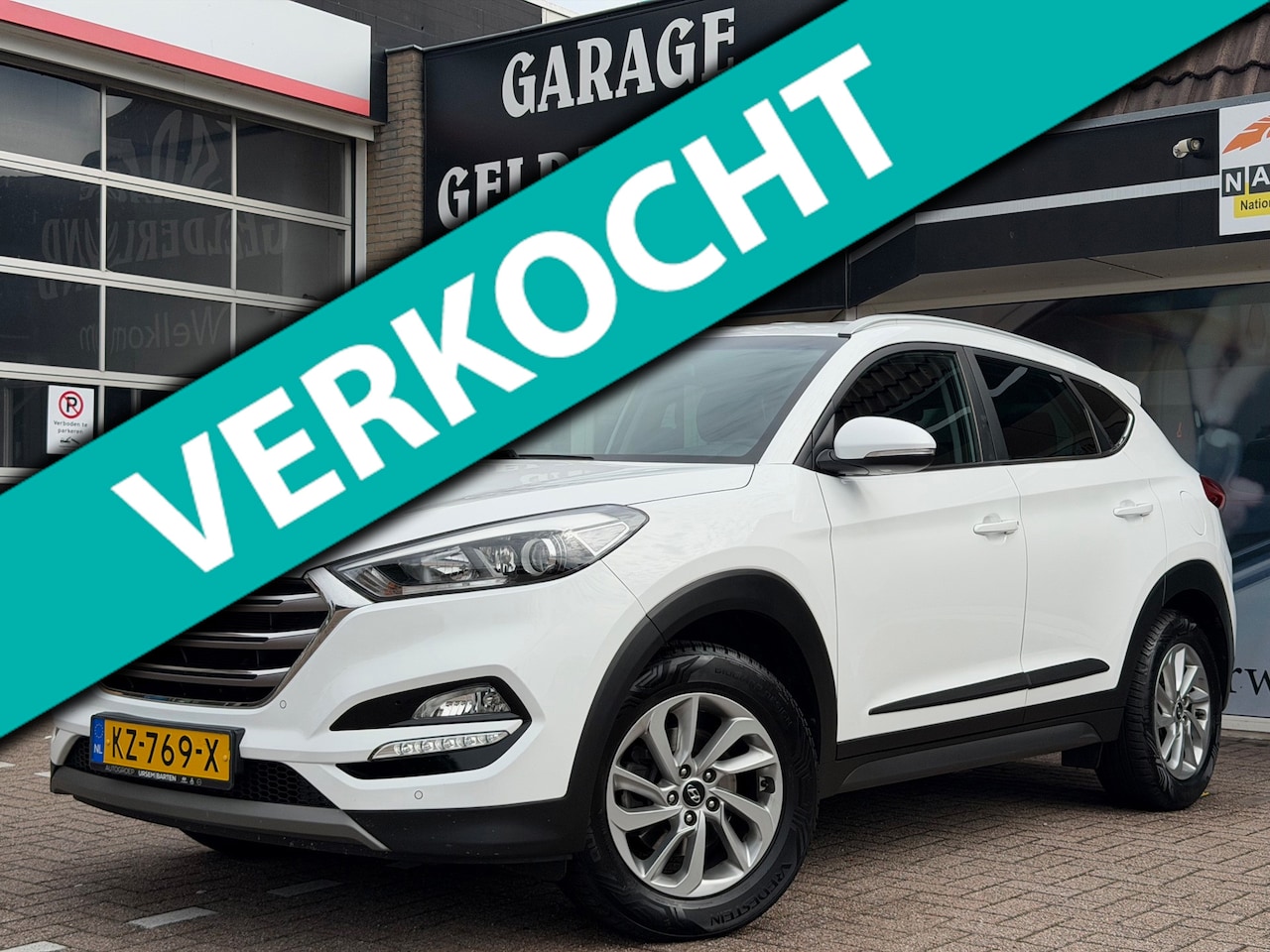 Hyundai Tucson - 1.6 | Navi | Camera | Trekhaak | Stoelverw. | Climate | Cruise | Pdc | Isofix | Full-optio - AutoWereld.nl