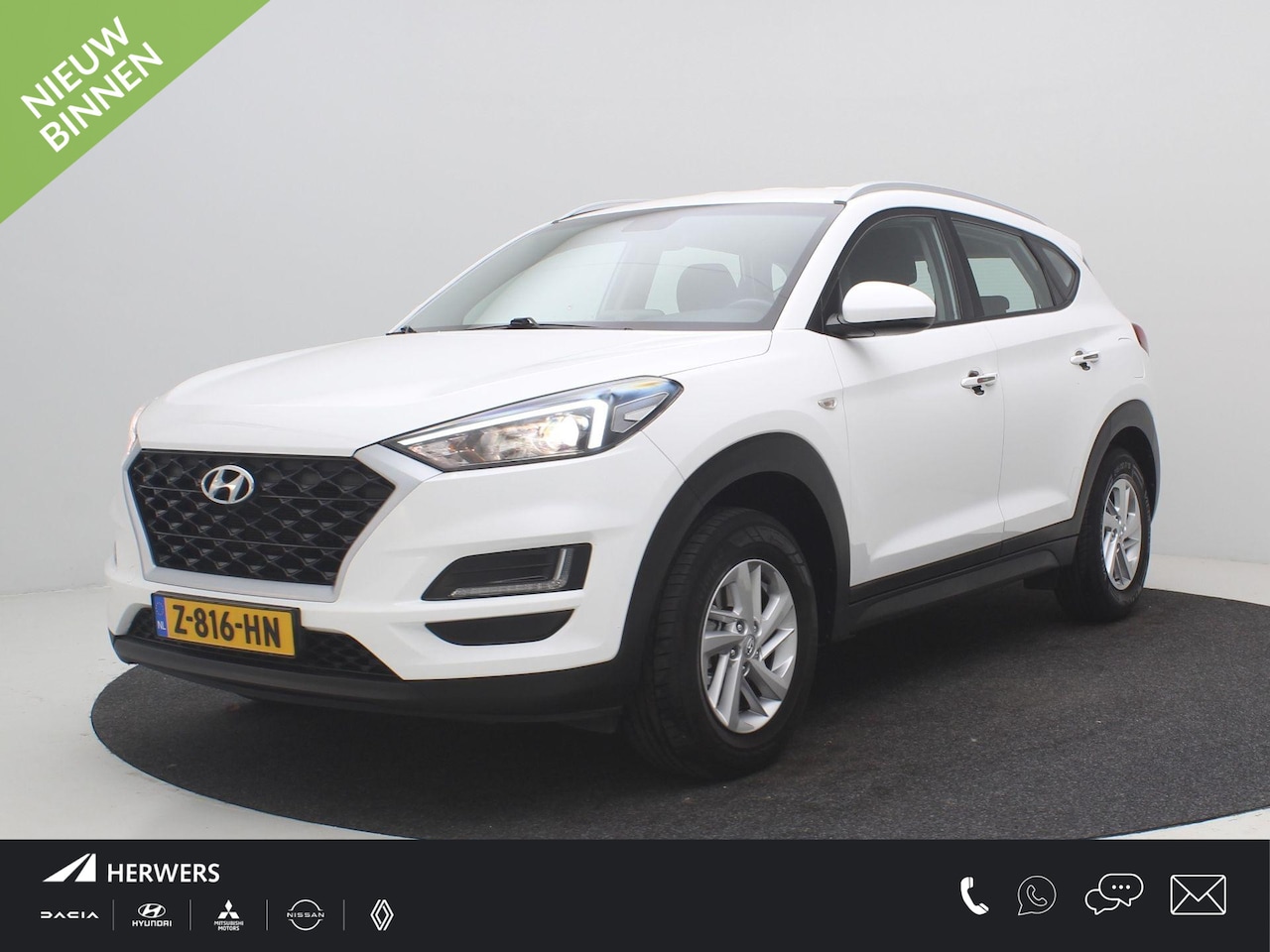 Hyundai Tucson - 1.6 GDI i-Drive / Navigatie / Trekhaak / Climate Control / Achteruit Rij Camera / Apple Ca - AutoWereld.nl