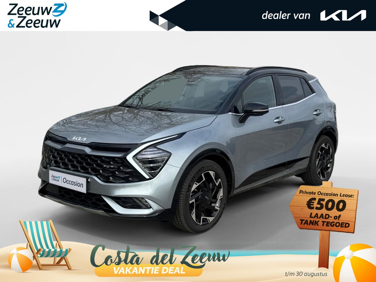 Kia Sportage - 1.6 T-GDi Plug-in Hybrid AWD GT-Line |  Navi | Clima | Camera | Schuif-/Kanteldak | Stoel- - AutoWereld.nl