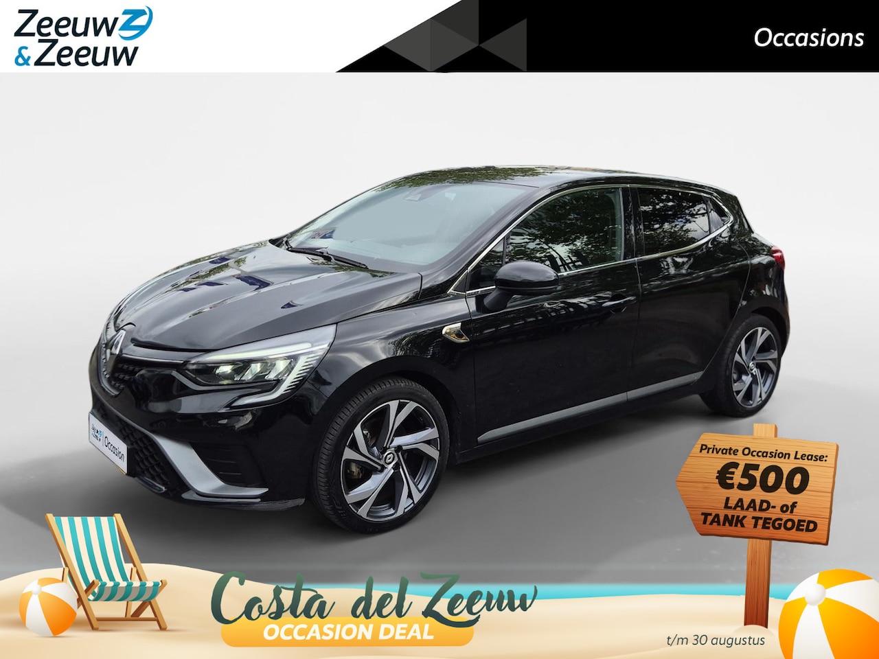 Renault Clio - 1.6 E-Tech Hybrid 140 R.S. Line | Cruise Control | Climate Control | Navigatie | Camera | - AutoWereld.nl
