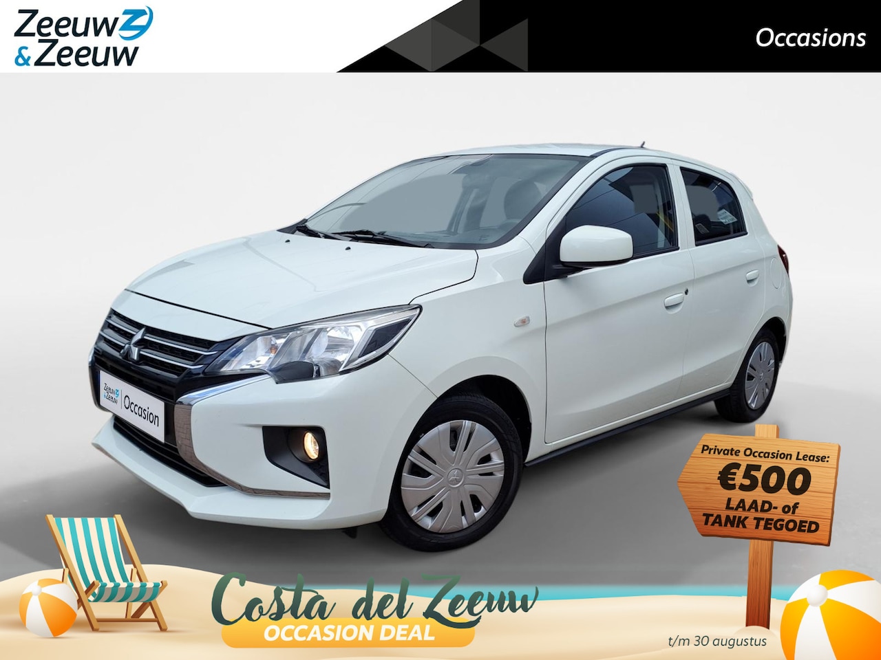 Mitsubishi Space Star - 1.2 Connect+ 1e Eigenaar | Carplay | Airco | Bluetooth | Bovag garantie | NAP - AutoWereld.nl