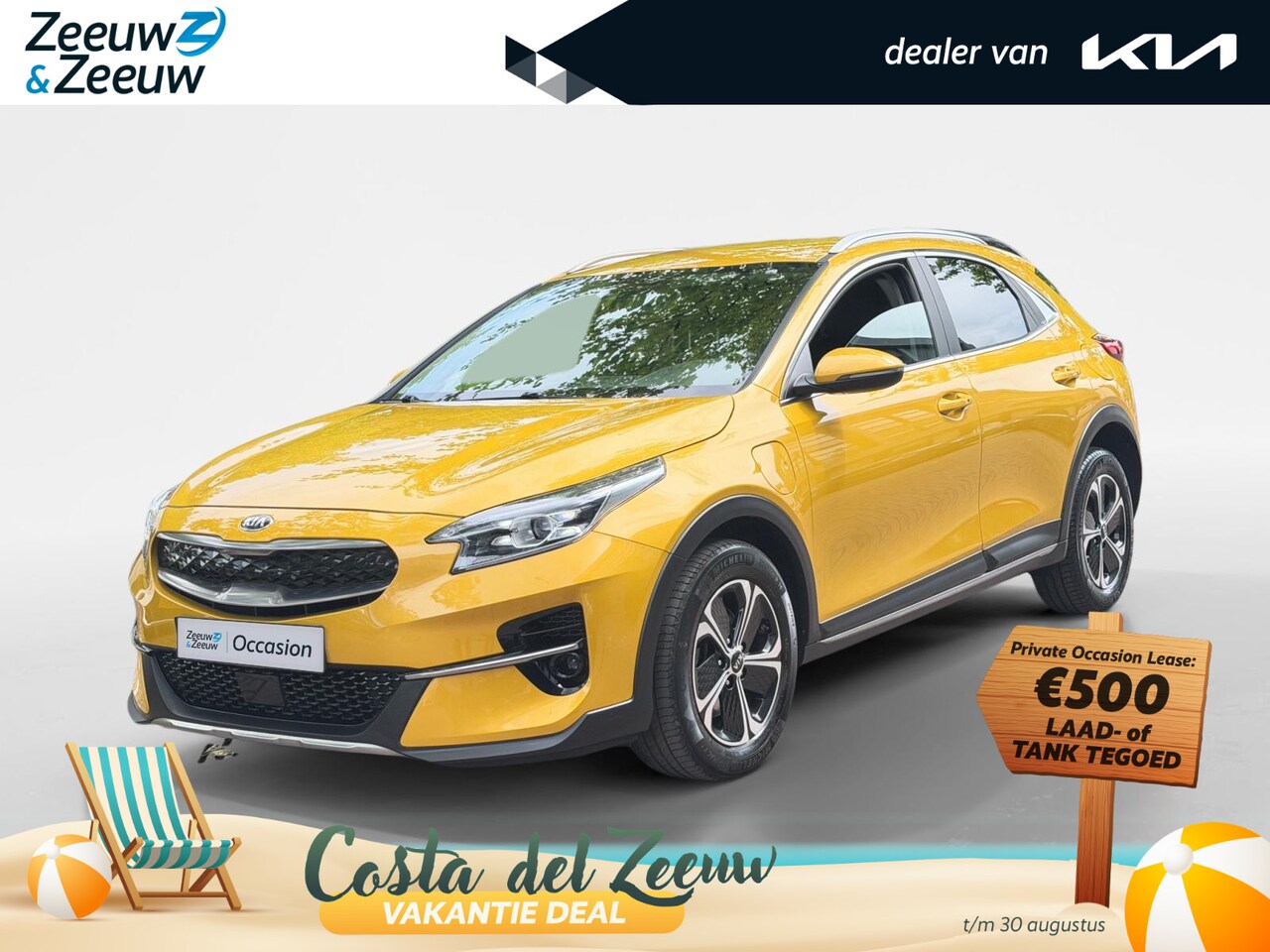 Kia XCeed - 1.6 GDi PHEV DynamicPlusLine 100% SOH ! | DEALER ONDERHOUDEN | STOELVERWARMING | STUURVERW - AutoWereld.nl