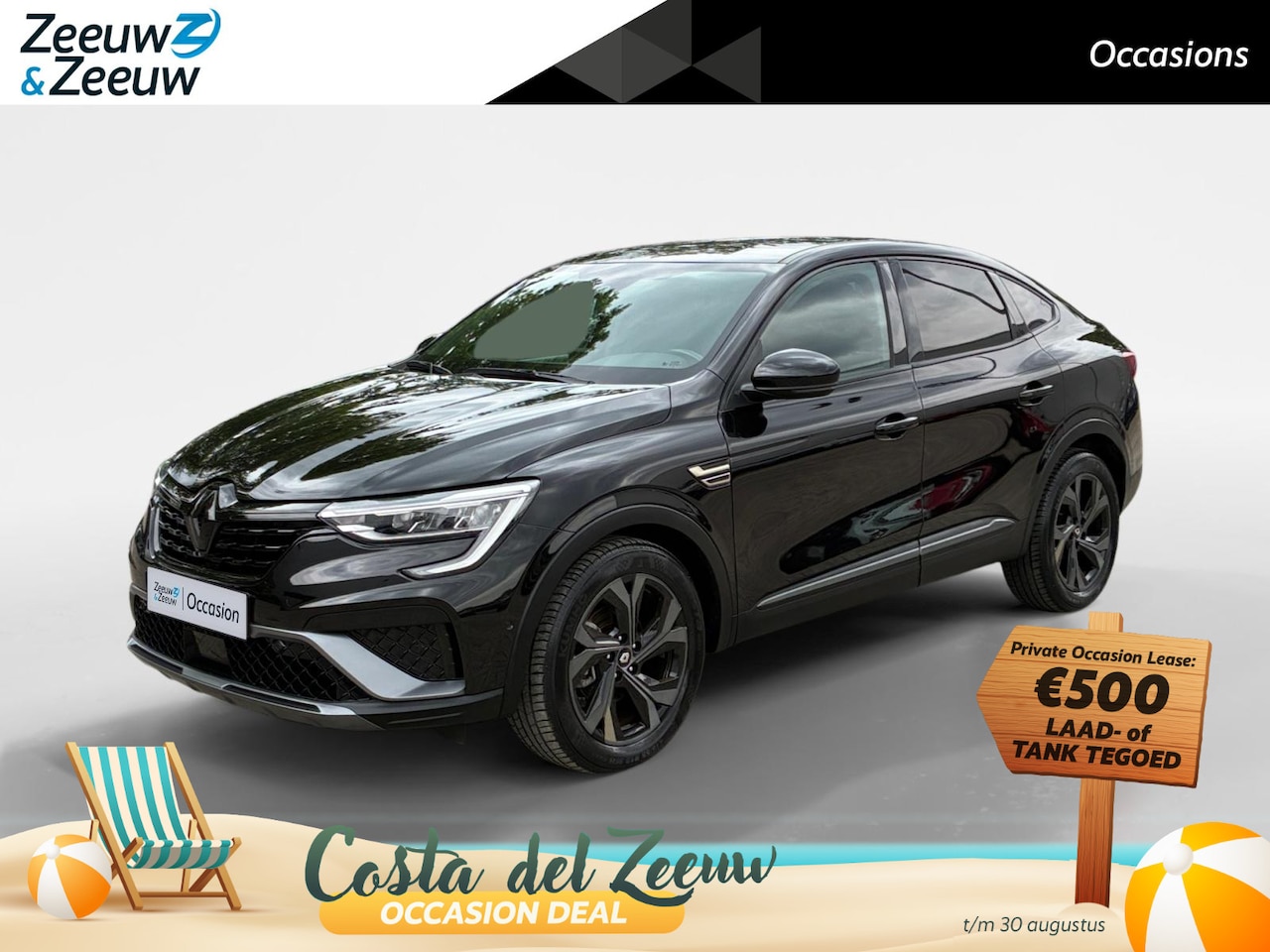 Renault Arkana - 1.6 E-Tech Hybrid 145 R.S. Line | Carplay | Camera | Adaptive Cruise Control | Climate Con - AutoWereld.nl