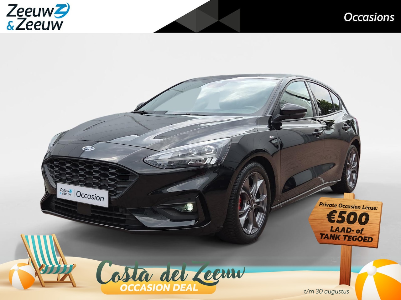 Ford Focus - 1.0 EcoBoost ST-Line X Business | Automaat | Carplay | camera | Zeer nette auto | Full LED - AutoWereld.nl