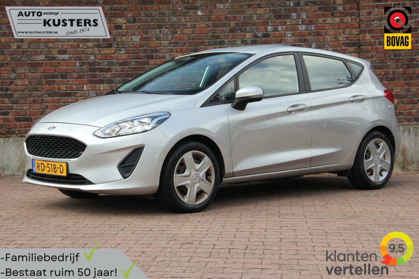 Ford Fiesta - 1.1 Trend | Cruise control| Airco|| Carplay| - AutoWereld.nl