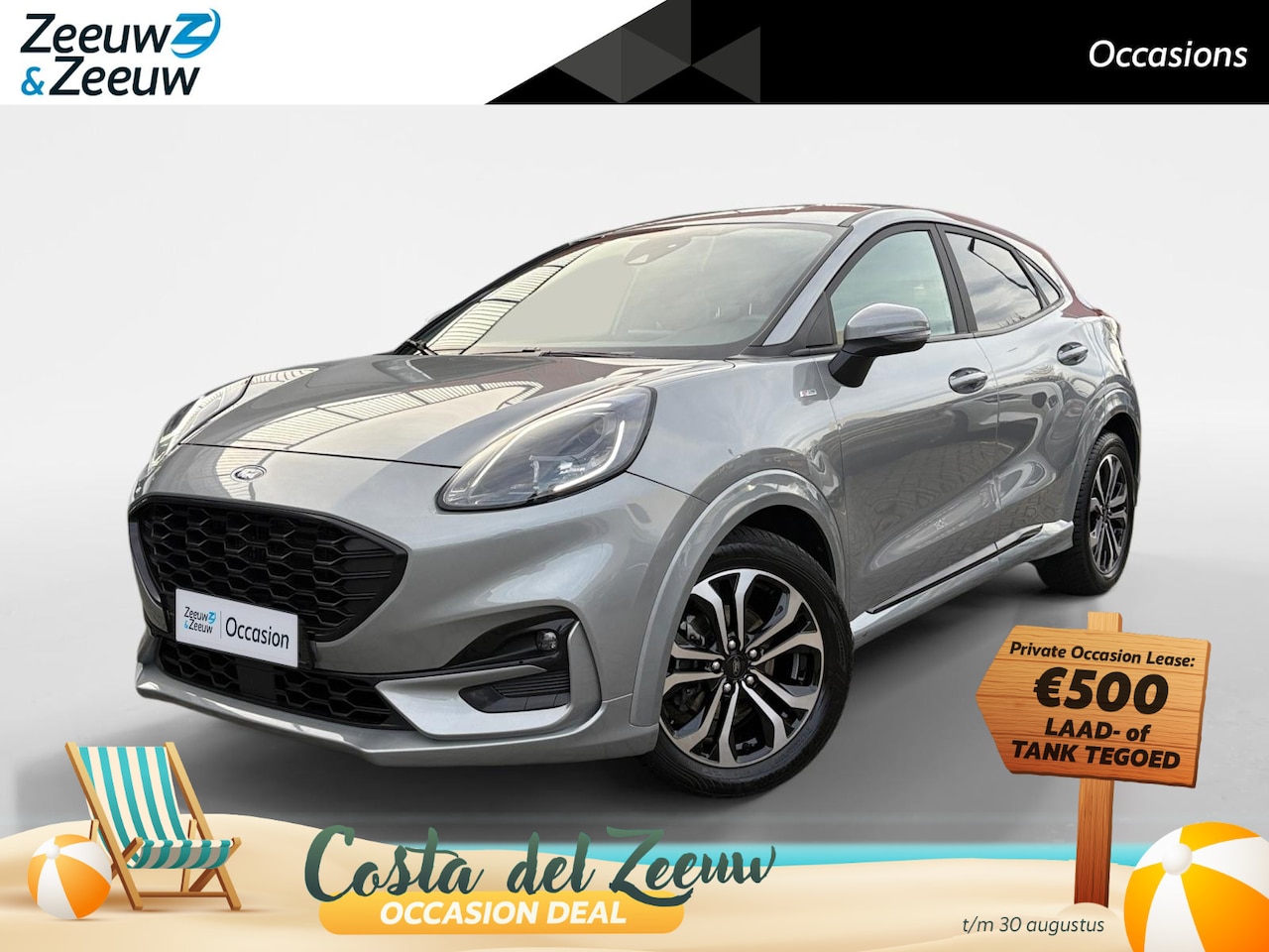 Ford Puma - ST-line Hybrid | Winterpack | Apple/Android Auto | LED koplampen | Navigatie | 12 maanden - AutoWereld.nl