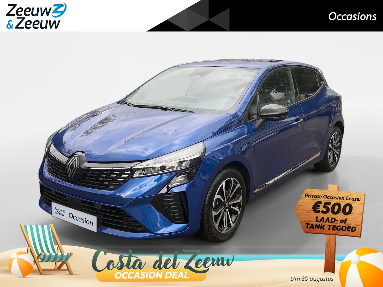 Renault Clio - 1.0 TCe 90 GPF techno NAVI AIRCO CAMERA PARKEERSENSOREN CRUISE CONTROLE 9,3 INCH SCHERM AP - AutoWereld.nl