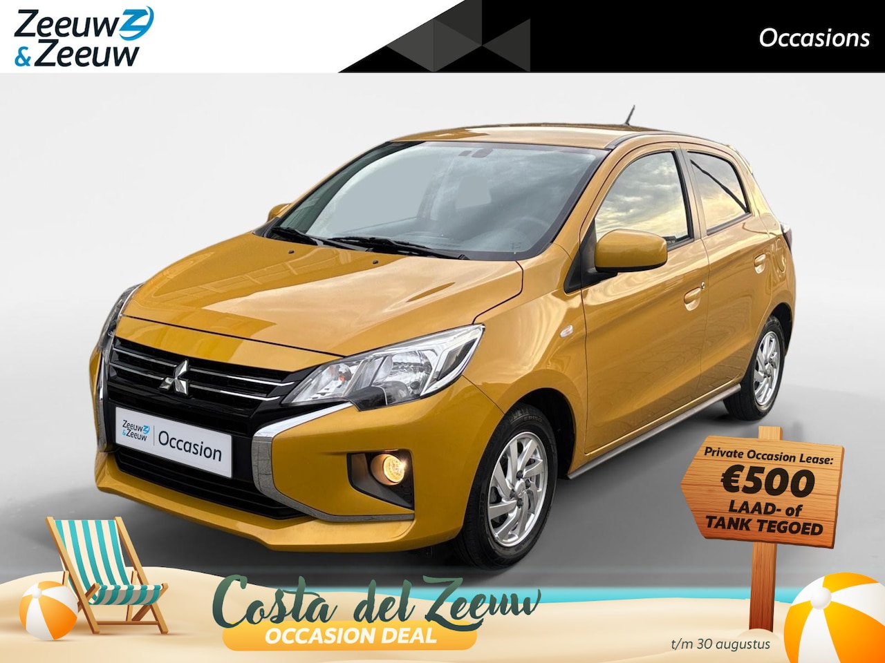 Mitsubishi Space Star - 1.2 Dynamic Garantie 2032 | Clima | Cruise | LM velgen | Privacy glass | Camera | - AutoWereld.nl