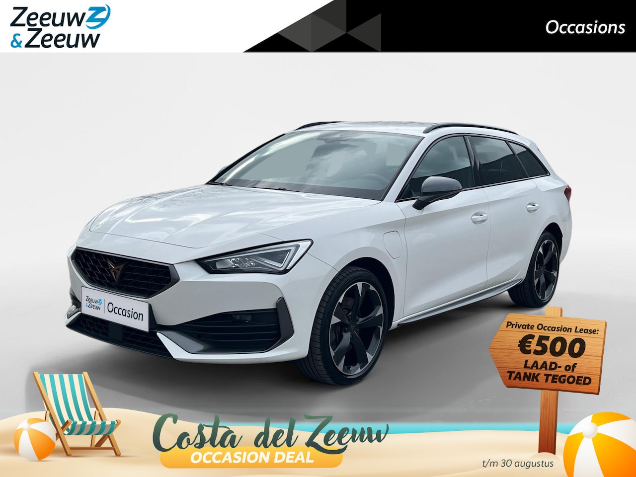 CUPRA Leon Sportstourer - 1.4 e-Hybrid VZ Business | 19" LM | Apple Carplay en Android Auto | Climate Control | Crui - AutoWereld.nl