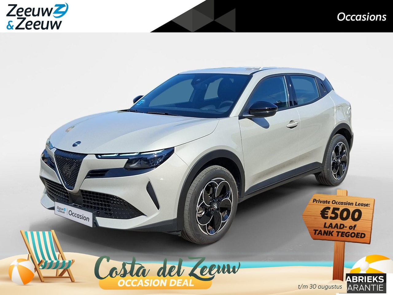 Alfa Romeo Junior - Elettrica 54 kWh | 96% SOH | Parkeer sensoren | Adaptieve cruise control | Apple Carplay & - AutoWereld.nl