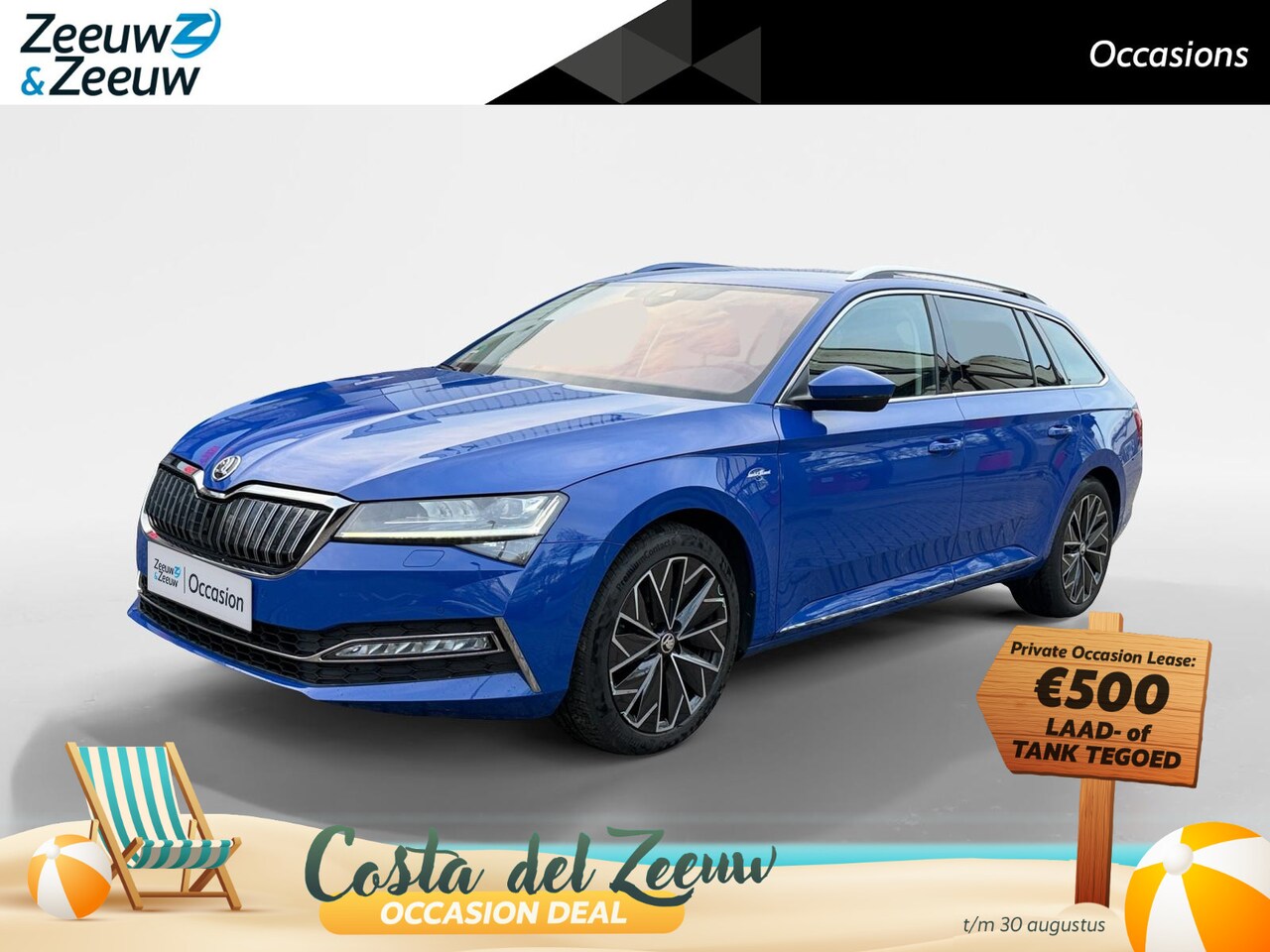 Skoda Superb Combi - 1.4 TSI iV Laurin & Klement | Geheugenfunctie berijdersstoel | Climate | Achteruitrijcamer - AutoWereld.nl